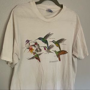 Vintage Wild Bird Hanes Beefy T Shirt